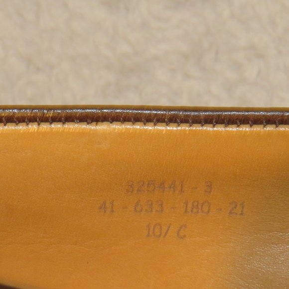 JM Weston 180 Brown Grain Leather Split Toe Loafer 11.5 C NWB main image 4